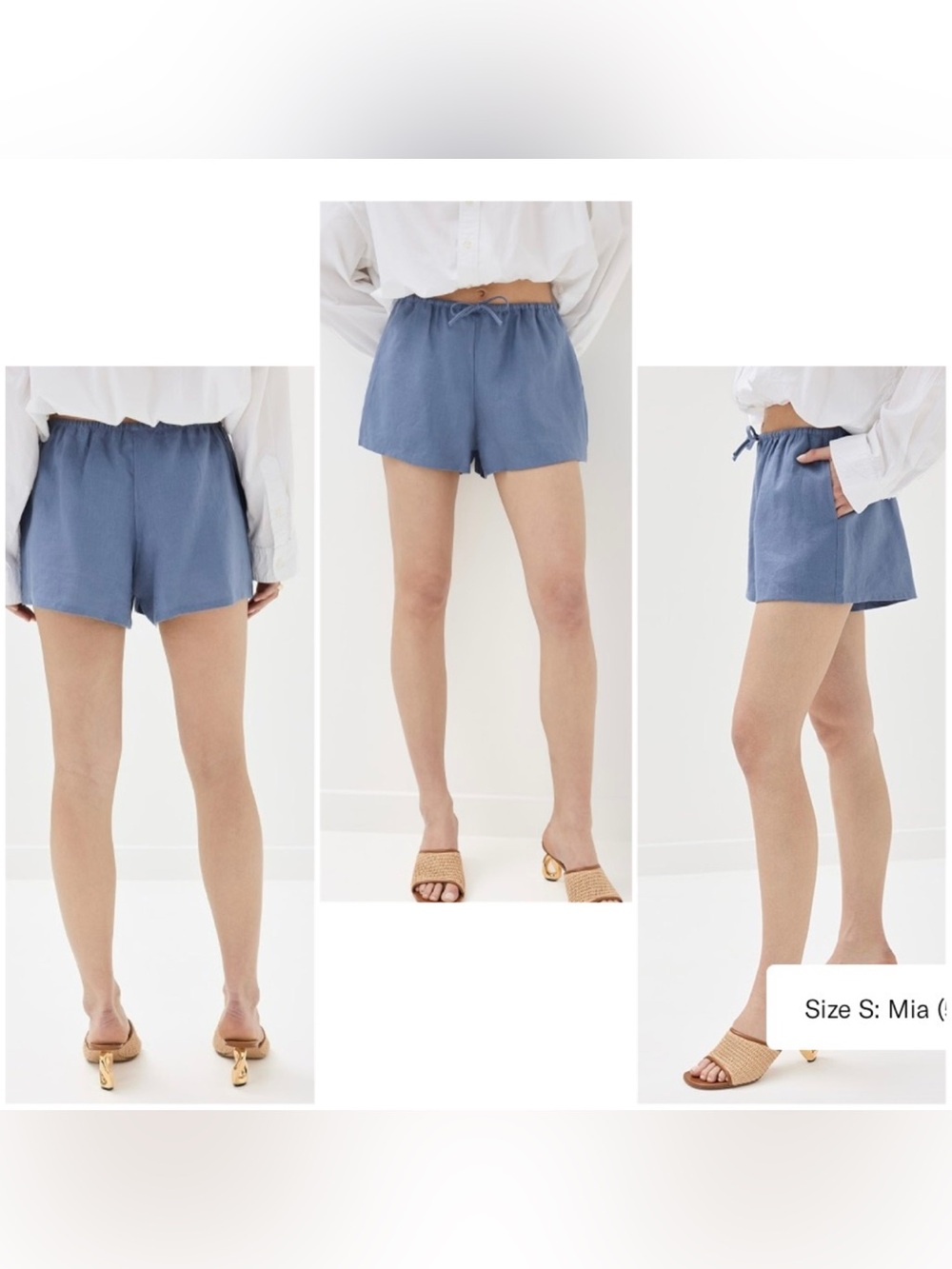 Zoey Linen Shorts